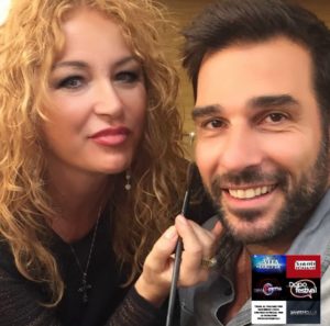 Leonardo Leo e Luisa Festa make-up artist a Sanremo 2018