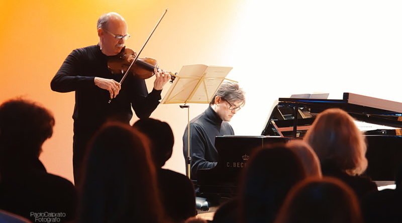 laVerdi - al MAC Fulvio Luciani al violino e Massimiliano Motterle al piano - foto Paolo Dalprato